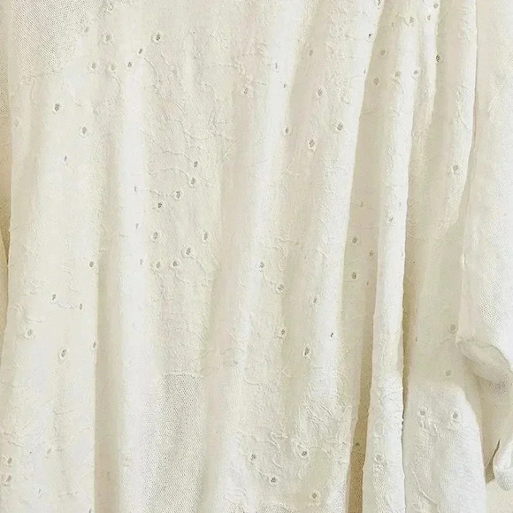 Free People Cotton Eyelet Sweater - Picture 5 of 5